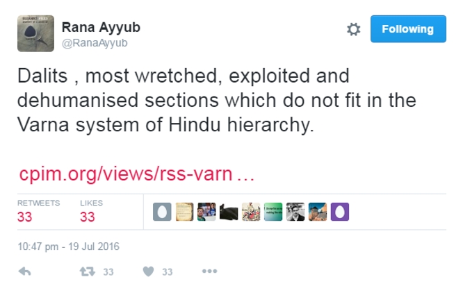 Barkha Dutt Rana Ayyub