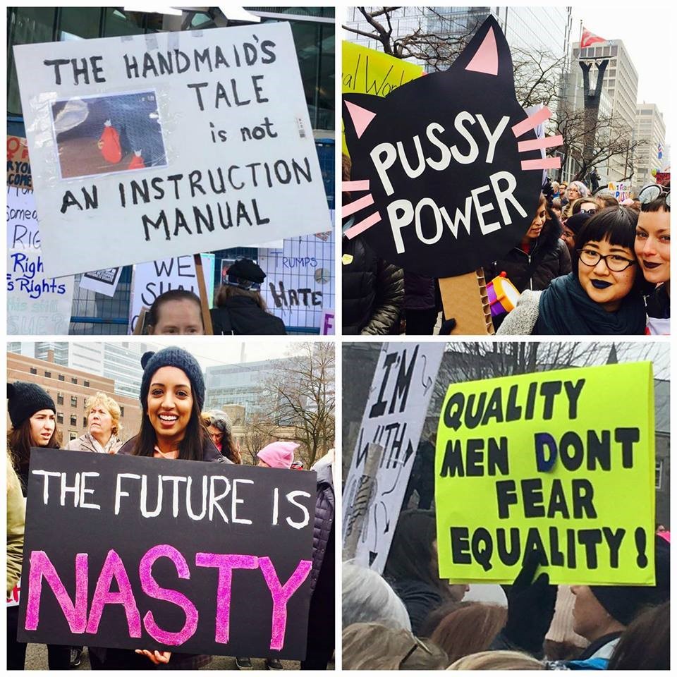 women's march trump