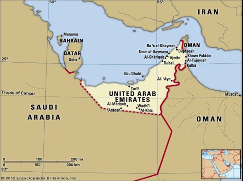 Israel, Iran, UAE, Saudi Arabia, Turkey